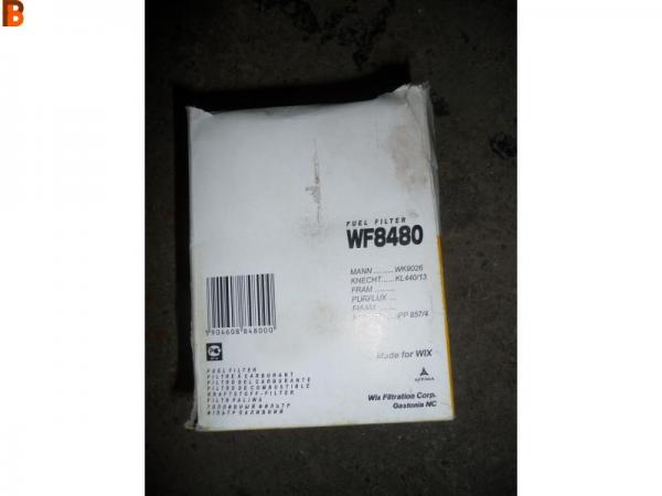 Filtre à carburant WIX :wf8480 NISSAN Qashqai