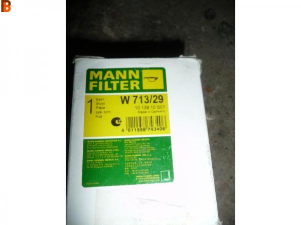 Filtre à huile de MANN-FILTER w713/29 jaguar land