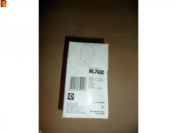 Filtre a huile wix wl7430 Honda