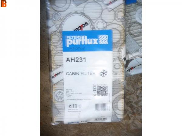 Filtre d'habitacle PURFLUX : AH231 jumper ducato